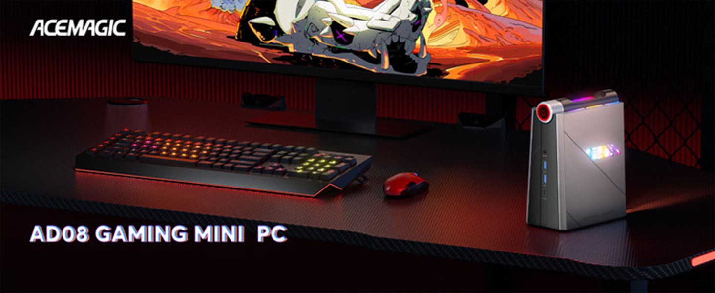 Amazon.com: ACEMAGIC Mini PC Gaming PC-Computer: Intel Core i7